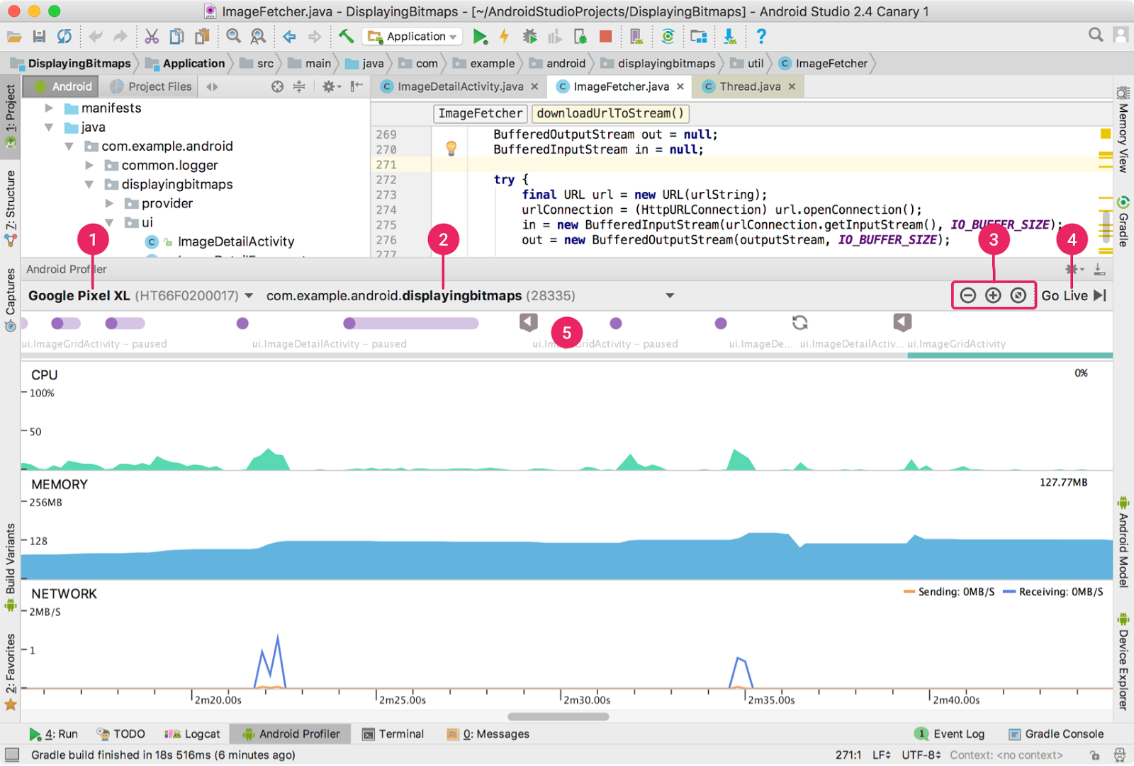  Android Profiler tools