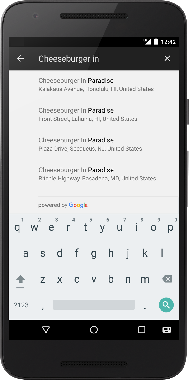  The place-autocomplete search dialog