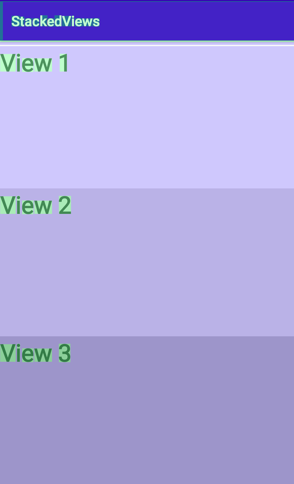  When views do not overlap, pixels are overdrawn fewer times. 